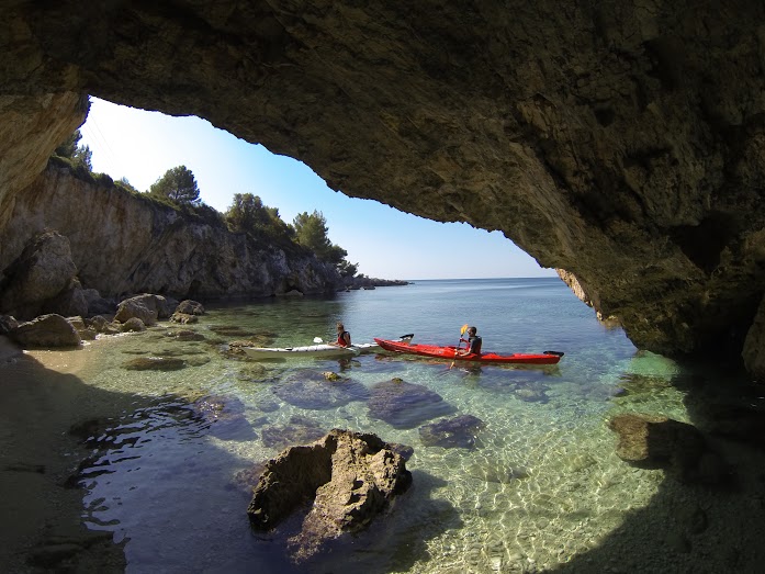 sea kayaking in kefallonia 14