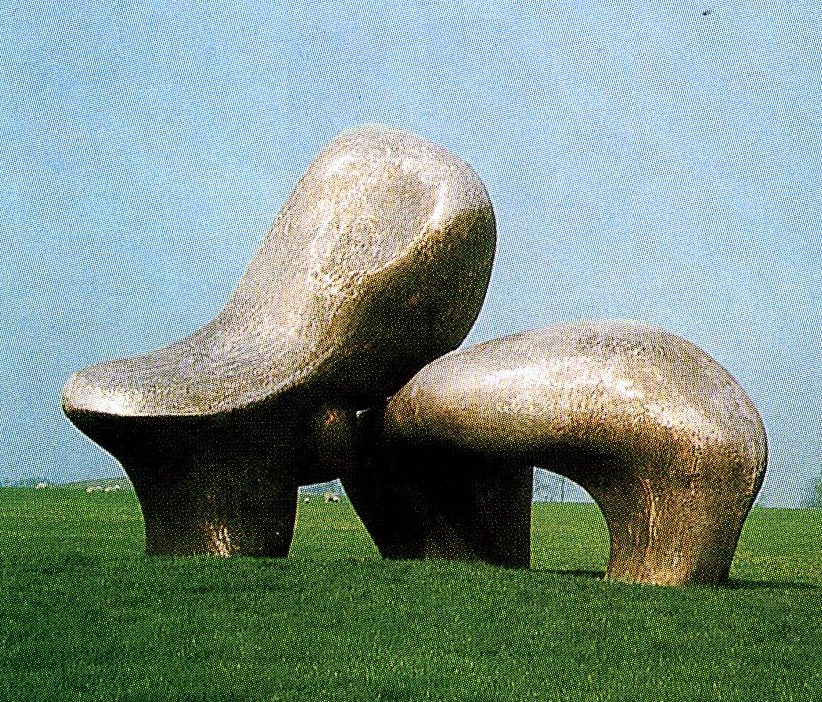 HENRY MOORE SHEEP PIECE 1971 72