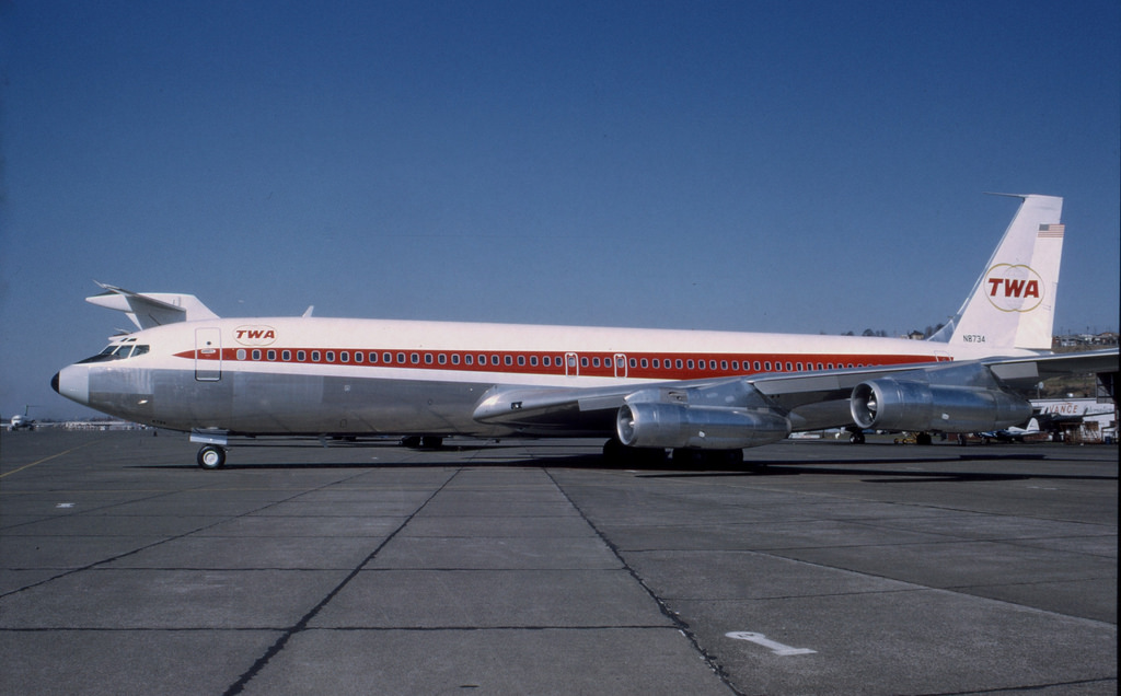 2. TWA Flight 841 Boeing 707 331B N8734