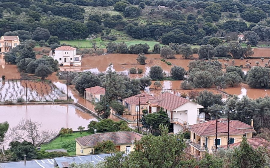 Κεφαλονιά: Σοβαρά προβλήματα από το πέρασμα της κακοκαιρίας