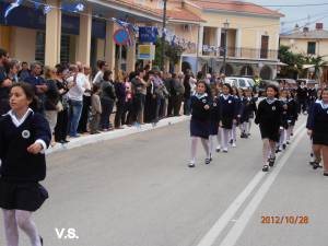 H παρέλαση της 28ης Οκτωβρίου στη Σάμη