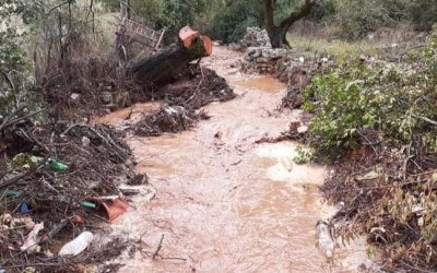 Καθαρισμός του υδατορέματος των Πουλάτων από την Περιφέρεια Ιονίων Νήσων