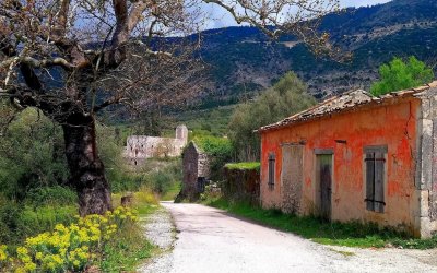 Περιήγηση στο παλιό χωριό των Βαλσαμάτων