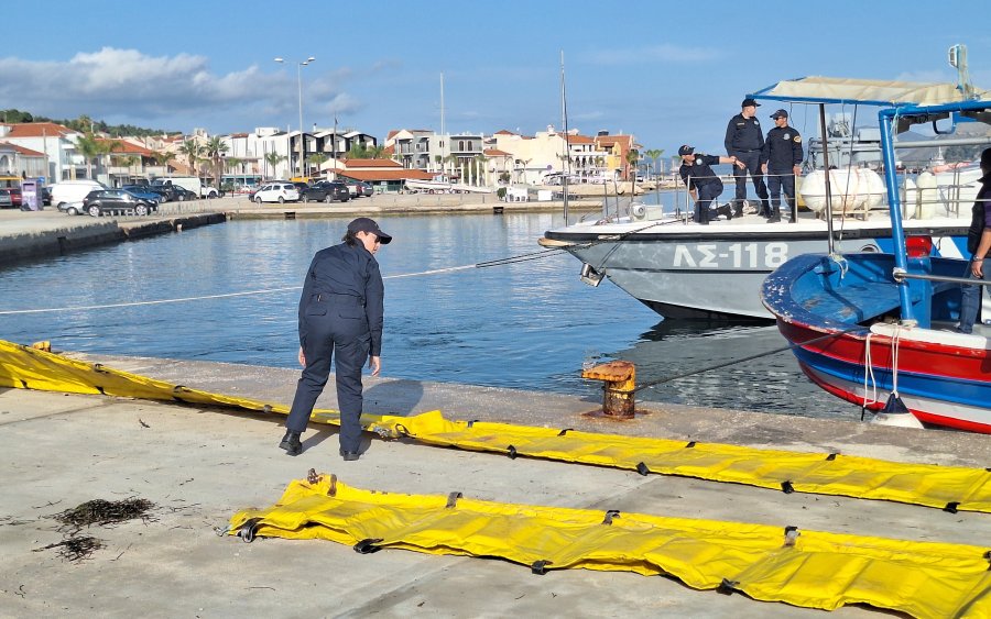 Άσκηση ετοιμότητας του Λιμενικού Σώματος Κεφαλονιάς