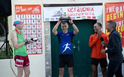 Ο Νίκος Σφίτης νικητής του Kefalonia Backyard Ultra 2026 σε μια διοργάνωση αντοχής και συγκίνησης