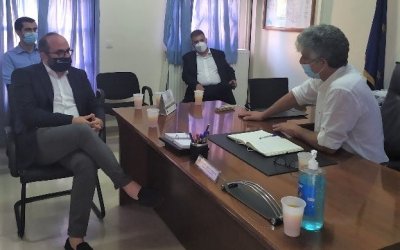Συνάντηση Δημάρχου Σάμης με τον Γενικό Γραμματέα Αιγαίου &amp; Νησιωτικής Πολιτικής (εικόνες)