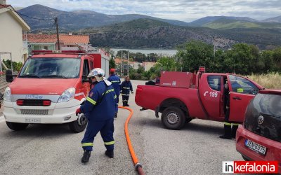 Πριν από λίγο - Πυρκαγιά σε οικία στο Αργοστόλι (εικόνες)