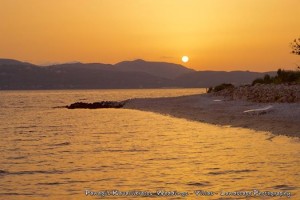 Ηλιοβασίλεμα στην Αγ. Παρασκευή στα Φάρσα