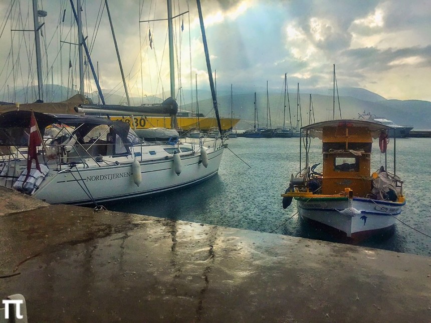 Καλοκαιρινό μπουρίνι στη Σάμη...