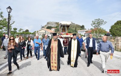 Έφτασε στο Κάστρο Αγίου Γεωργίου η Παναγία των Σισσίων (εικόνες/video)