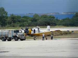 Στην Κεφαλονιά κατέφθασε ένα PZL Dromader