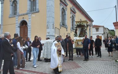 H λιτανεία της Ζωοδόχου Πηγής στα Μονοπωλάτα (εικόνες)