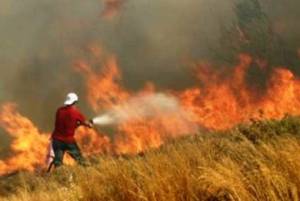 Πυρκαγιά μικρής έκτασης στο Μέγα Λάκκο