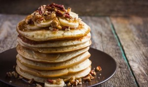 Εύκολα pancakes μπανάνας με 3 υλικά