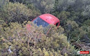 Τροχαίο ατύχημα στον Ενετικό δρόμο - Ντεραπάρισε αυτοκίνητο