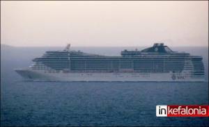 Το MSC Fantasia πέρασε από την Κεφαλονιά