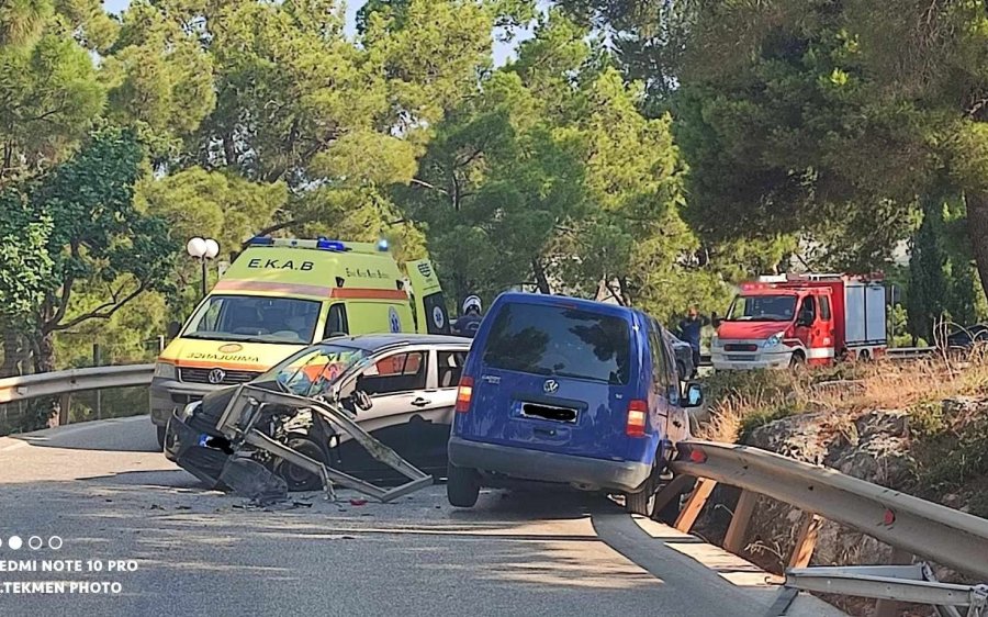 Τροχαίο ατύχημα με τραυματισμό στο Αργοστόλι (εικόνες)