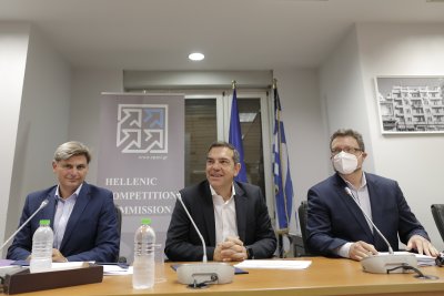 Τσίπρας στην Επιτροπή Ανταγωνισμού: «Η Ελλάδα είναι πρωταθλήτρια στην ακρίβεια και αυτό δεν είναι τυχαίο»