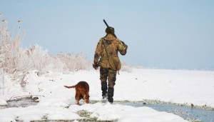 Απαγορεύτηκε το κυνήγι λόγω του σφοδρού χιονιά