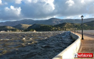 Λιμεναρχείο Κεφαλονιάς: Λήψη αυξημένων μέτρων λόγω θυελλωδών ανέμων