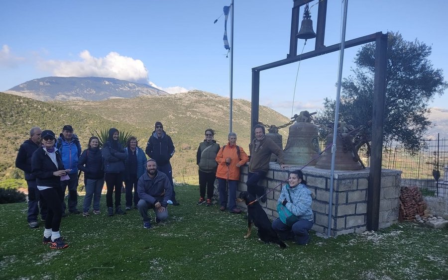 Πεζοπορία στα απομεινάρια από το ξωκκλήσι του Προφήτη Ηλία που έχτισε ο Σωφρόνιος &amp; τα αδέλφια του (εικόνες)