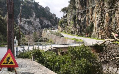 Νέα έργα βραχοπροστασίας στο στενό του Πόρου