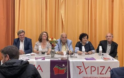 Ν. Φαραντούρης: &#039;&#039;Ενθουσιώδης υποδοχή, ανοικτή συζήτηση σε Σκάλα και Πόρο!&#039;&#039; (εικόνες)