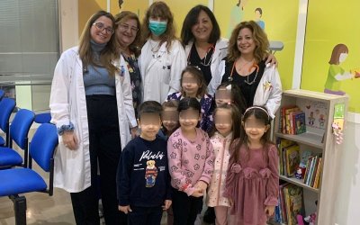 Νηπιαγωγείο Βλαχάτων: Μια βιβλιοθήκη αγάπης για την Παιδιατρική Κλινική