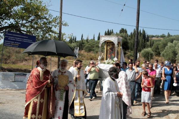 Το γιορτάσι της Παναγίας Κεχριωνιώτισσας στην Παλική