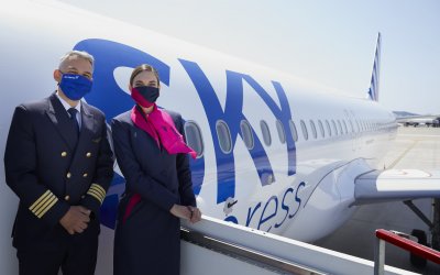 SKY Express: Ξεκινάνε στις 16 Μαΐου οι πτήσεις προς Βρυξέλλες