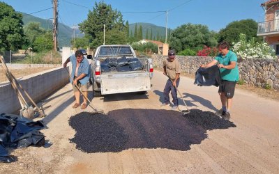 Και νέες αποκαταστάσεις στο οδικό δίκτυο των Πουλάτων