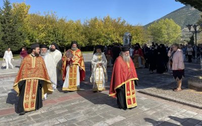 Κεφαλονιά: Ερτάστηκε το Αντιμήρι του Αγίου Γερασίμου στα Ομαλά (εικόνες)