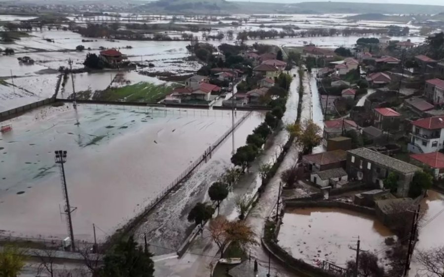 Βίντεο από drone αποκαλύπτει την καταστροφή στη Λήμνο: Καλυμμένη από τόνους νερού και λάσπη