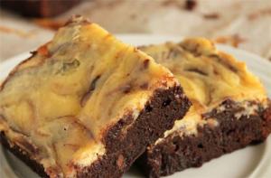 Υπέροχο Cheesecake brownies!