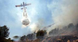 Κόκκινος συναγερμός στην Πάτρα -Η φωτιά έφτασε στις αυλές των σπιτιών στο Κάτω Καστρίτσι 