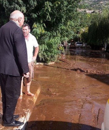 Στην Πύλαρο ο Δήμαρχος