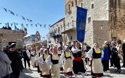 Τα Φωκάτα στη Μάνη-Αρεόπολη στους εορτασμούς έναρξης της Ελληνικής Επανάστασης (εικόνες)