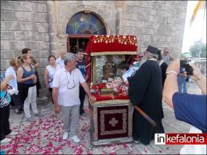 Η μεταφορά της ιστορικής Εικόνας από τα Βλαχάτα στο Κάστρο [ VIDEO / εικόνες ]