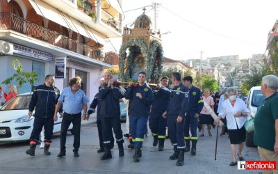 Αργοστόλι: Επέστρεψε στην βάση της η Παναγία Δραπανιώτισσα (εικόνες/video)