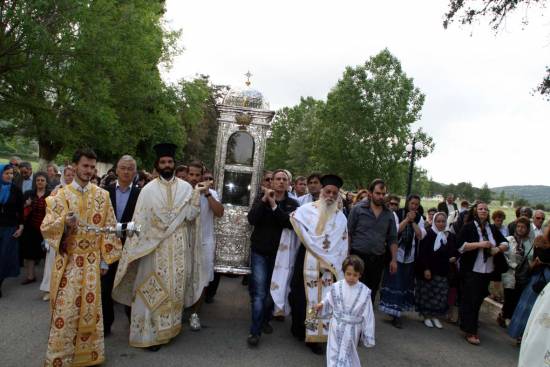 Η λιτανεία του Αγίου Γερασίμου στα Ομαλά