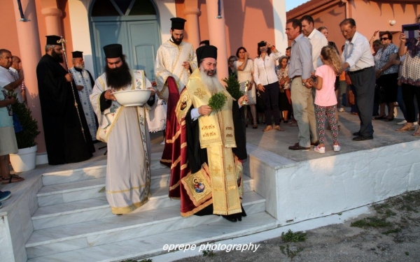 Με ιδιαίτερη κατάνυξη τα θυρανοίξια του Ι.Ν. Αγίας Μαρίνης Μιχαλιτσάτων (εικόνες)