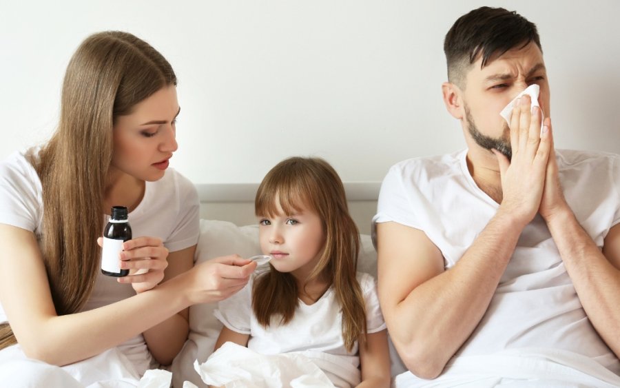 Εννέα τρόποι να μην κολλήσετε όταν όλοι στο σπίτι είναι άρρωστοι