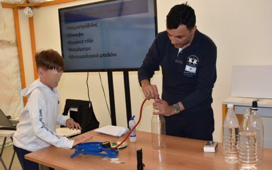 Εκπαιδευτική δράση για τον καιρό με τον Γιώργο Τσατραφύλλια στον Βοτανικό Κήπο