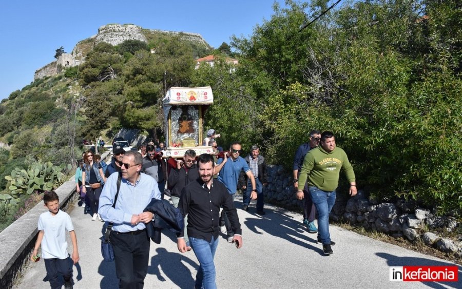 Πρόγραμμα παραμονής ιεράς εικόνας Παναγίας των Σισσίων στον Ι.Ν. Ευαγγελισμού της Θεοτόκου Κάστρου