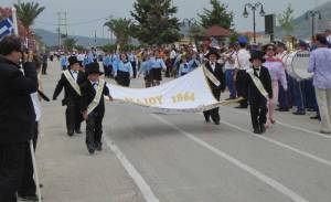 Η παρέλαση της 21ης Μαΐου στο Ληξούρι