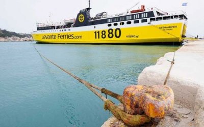 Χωρίς δρομολόγια στις 6 Απριλίου η Levante ferries