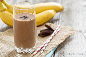 Smoothie με μπανάνα και σοκολάτα για όσες γυμνάζονται