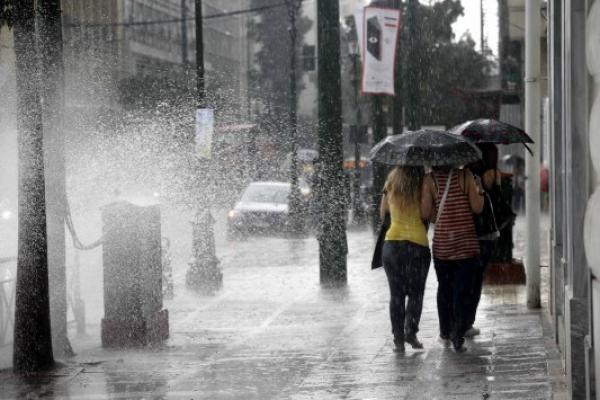 Έκτακτο δελτίο επιδείνωσης του καιρού - Καταιγίδες, χαλάζι και ισχυροί άνεμοι