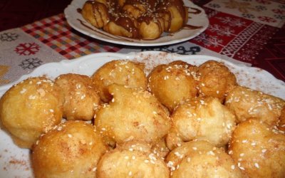 Σπιτικοί λουκουμάδες από την Σία Λαδά