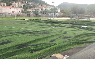 Ιθάκη - Δ. Στανίτσας: &quot;Μεγάλη η καταστροφή στο Δημοτικό Στάδιο στο Βαθύ - Ξεκίνησε η μελέτη αποκατάστασης&quot;